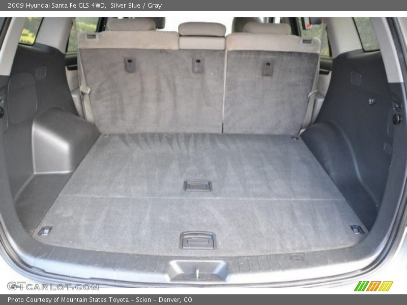 Silver Blue / Gray 2009 Hyundai Santa Fe GLS 4WD