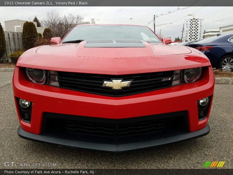 Victory Red / Black 2013 Chevrolet Camaro ZL1