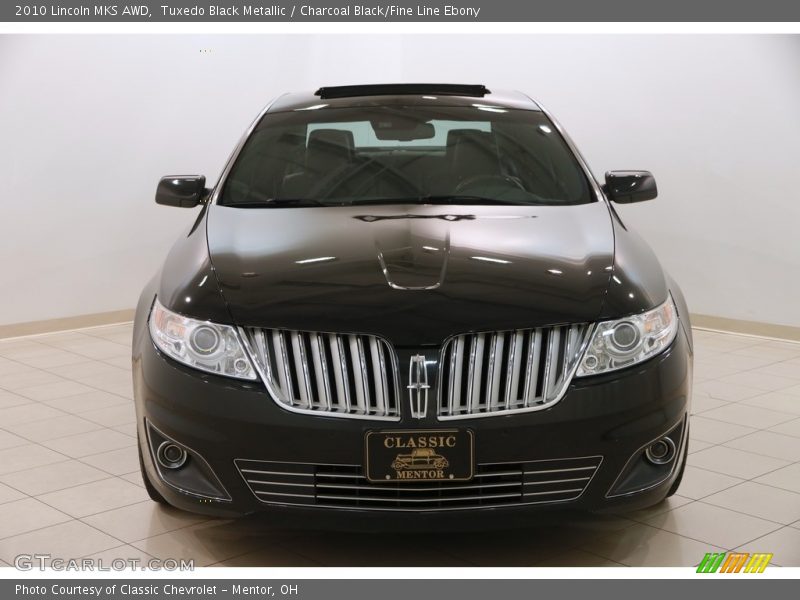 Tuxedo Black Metallic / Charcoal Black/Fine Line Ebony 2010 Lincoln MKS AWD