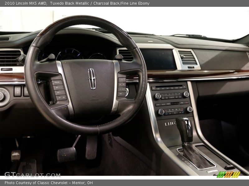 Tuxedo Black Metallic / Charcoal Black/Fine Line Ebony 2010 Lincoln MKS AWD