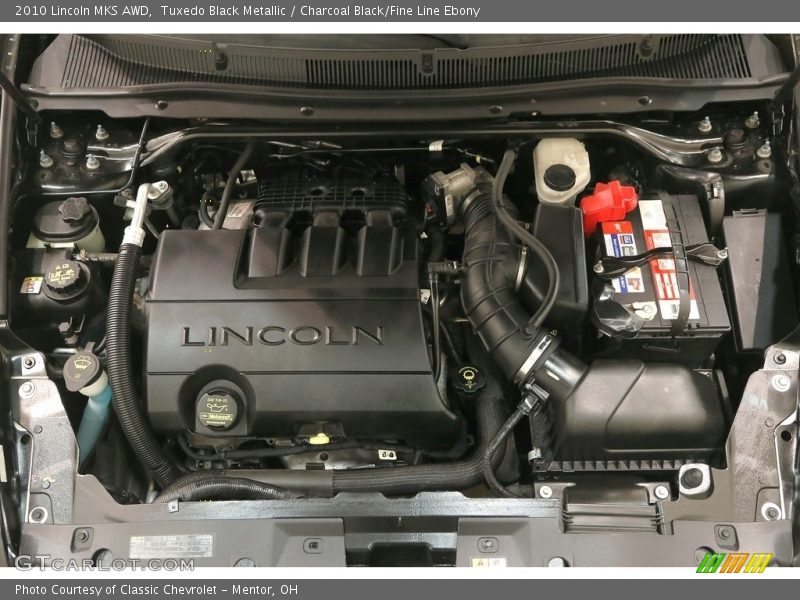 Tuxedo Black Metallic / Charcoal Black/Fine Line Ebony 2010 Lincoln MKS AWD