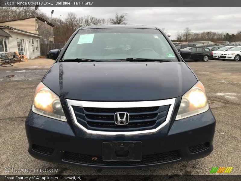 Bali Blue Pearl / Gray 2010 Honda Odyssey EX-L