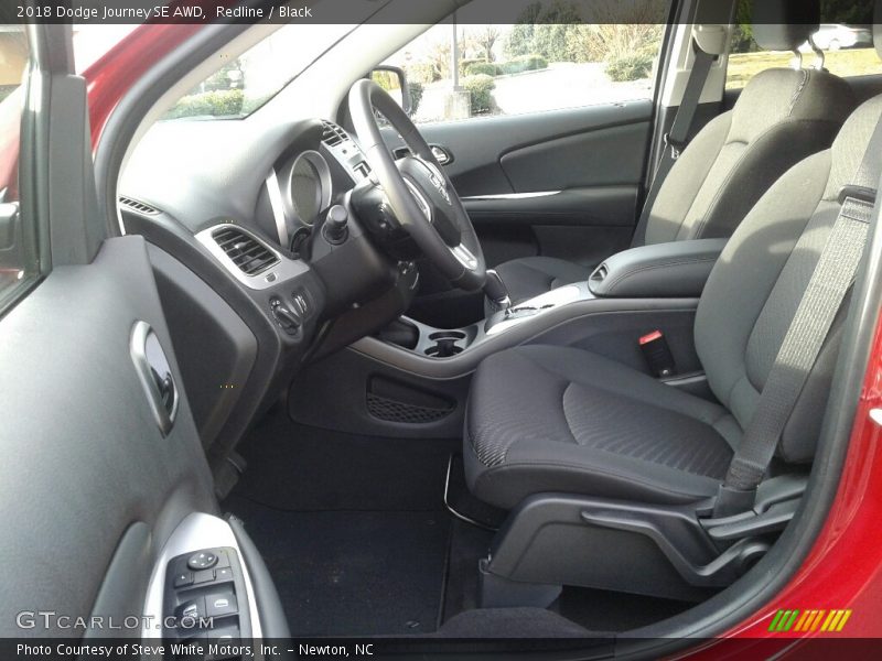 Redline / Black 2018 Dodge Journey SE AWD