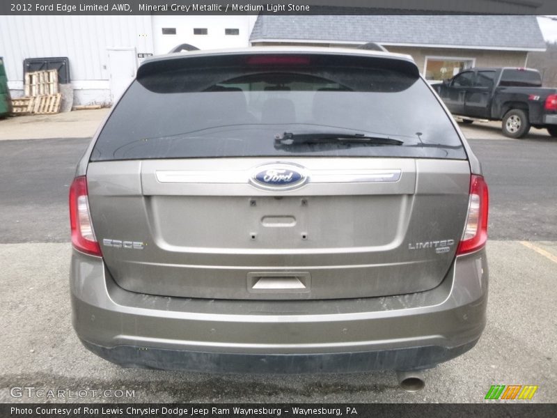 Mineral Grey Metallic / Medium Light Stone 2012 Ford Edge Limited AWD