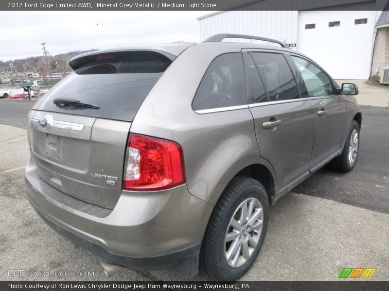Mineral Grey Metallic / Medium Light Stone 2012 Ford Edge Limited AWD