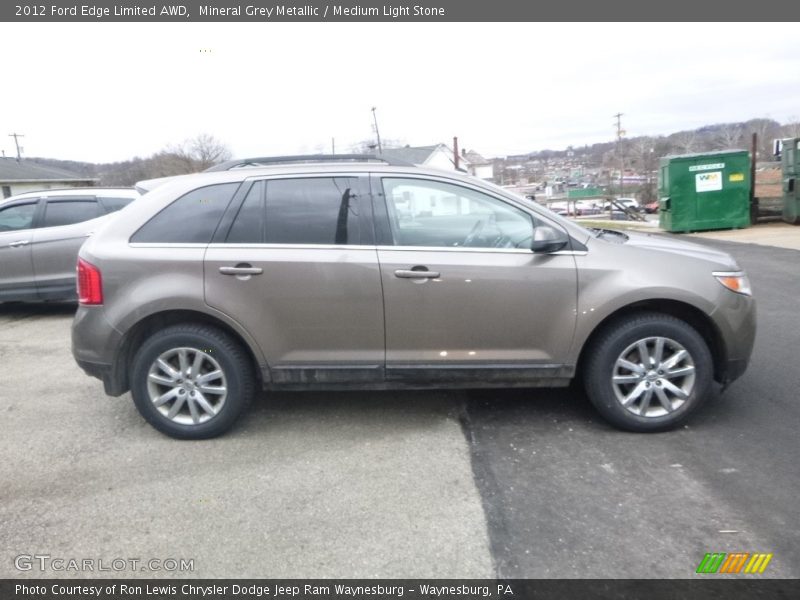 Mineral Grey Metallic / Medium Light Stone 2012 Ford Edge Limited AWD
