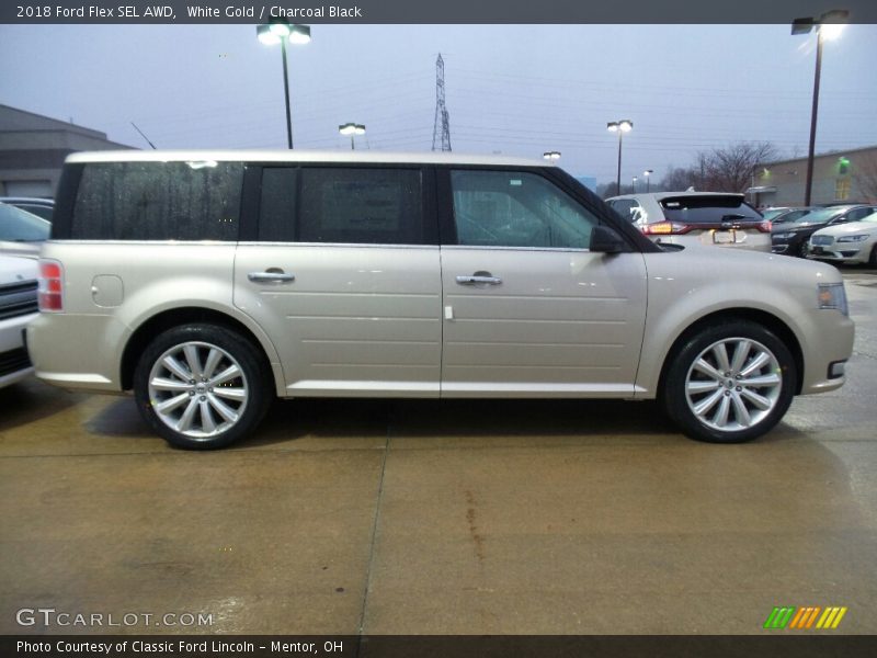  2018 Flex SEL AWD White Gold