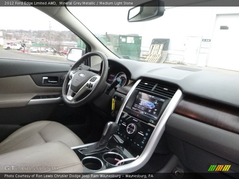 Mineral Grey Metallic / Medium Light Stone 2012 Ford Edge Limited AWD