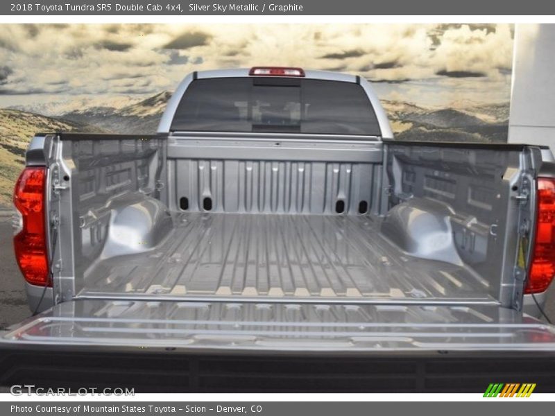 Silver Sky Metallic / Graphite 2018 Toyota Tundra SR5 Double Cab 4x4