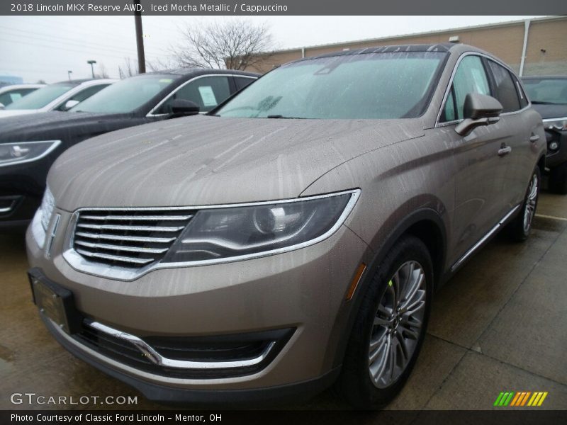 Iced Mocha Metallic / Cappuccino 2018 Lincoln MKX Reserve AWD