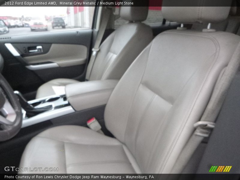 Mineral Grey Metallic / Medium Light Stone 2012 Ford Edge Limited AWD