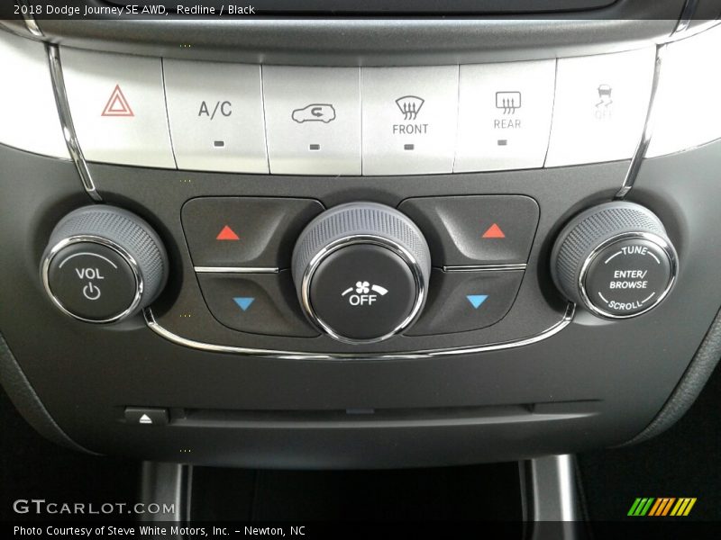 Redline / Black 2018 Dodge Journey SE AWD