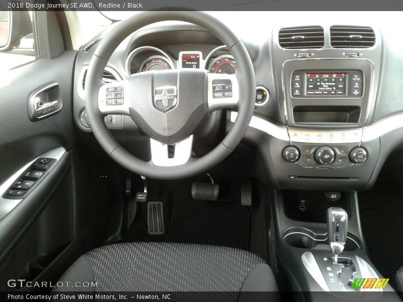 Redline / Black 2018 Dodge Journey SE AWD