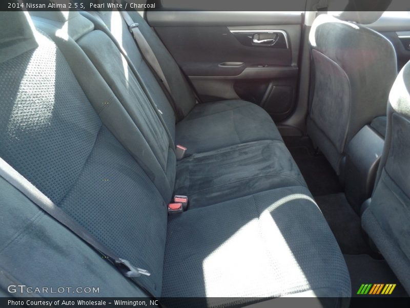 Pearl White / Charcoal 2014 Nissan Altima 2.5 S