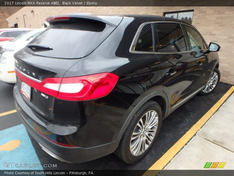 Black Velvet / Ebony 2017 Lincoln MKX Reserve AWD