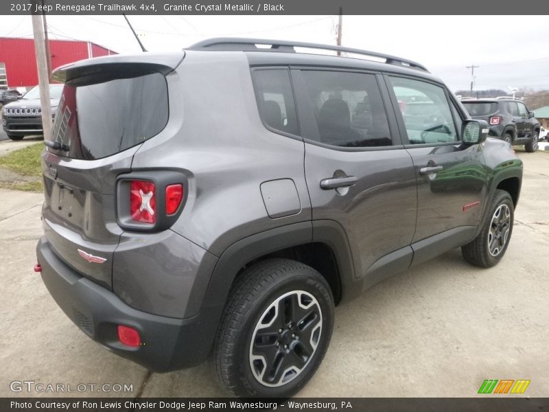 Granite Crystal Metallic / Black 2017 Jeep Renegade Trailhawk 4x4
