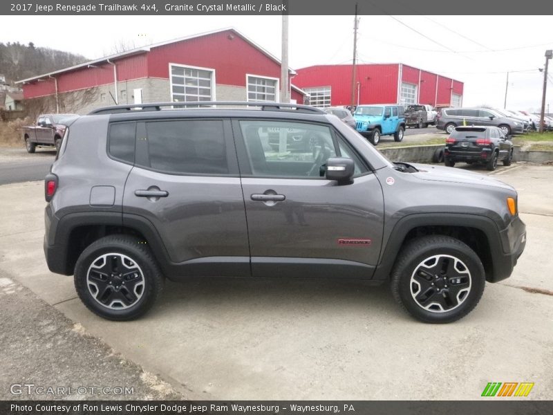 Granite Crystal Metallic / Black 2017 Jeep Renegade Trailhawk 4x4