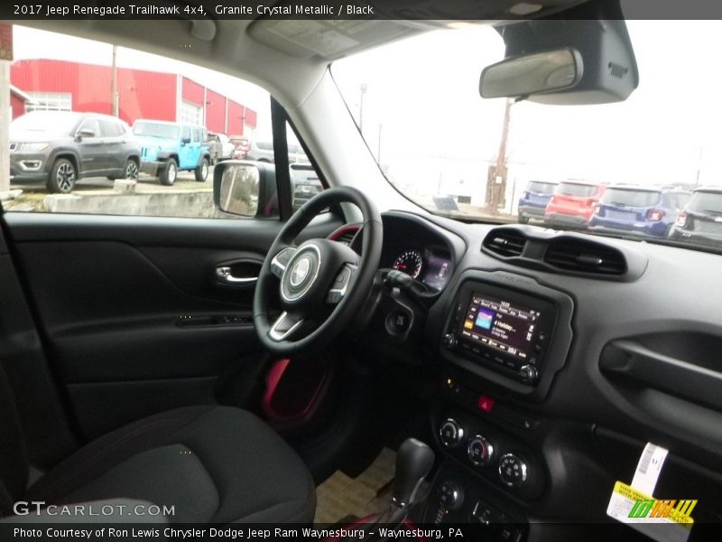 Granite Crystal Metallic / Black 2017 Jeep Renegade Trailhawk 4x4