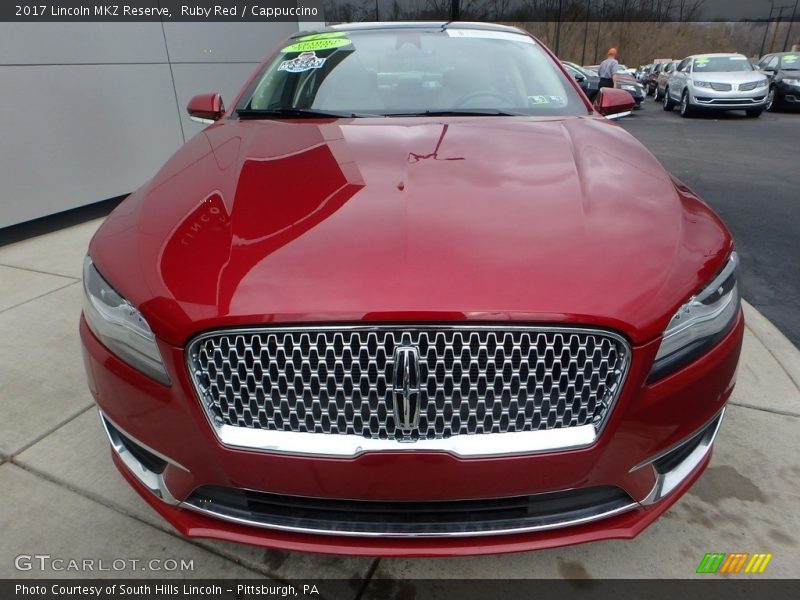 Ruby Red / Cappuccino 2017 Lincoln MKZ Reserve