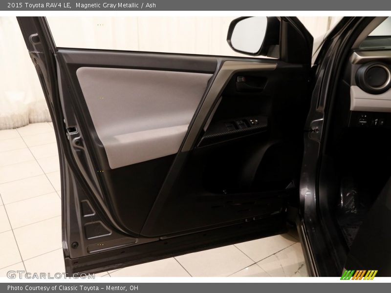 Magnetic Gray Metallic / Ash 2015 Toyota RAV4 LE