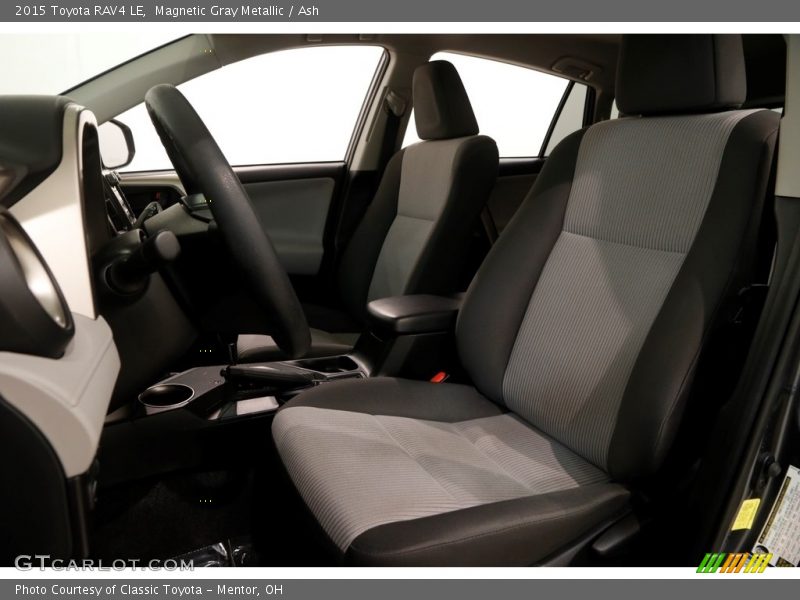 Magnetic Gray Metallic / Ash 2015 Toyota RAV4 LE