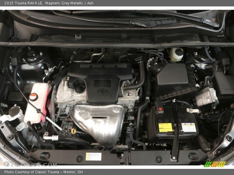 Magnetic Gray Metallic / Ash 2015 Toyota RAV4 LE
