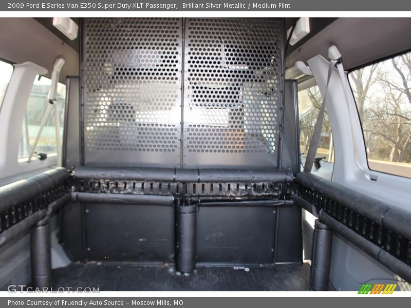 Brilliant Silver Metallic / Medium Flint 2009 Ford E Series Van E350 Super Duty XLT Passenger