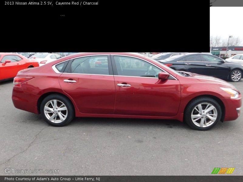Cayenne Red / Charcoal 2013 Nissan Altima 2.5 SV
