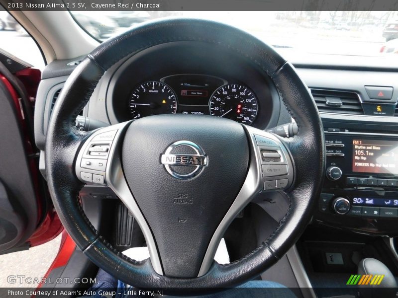 Cayenne Red / Charcoal 2013 Nissan Altima 2.5 SV