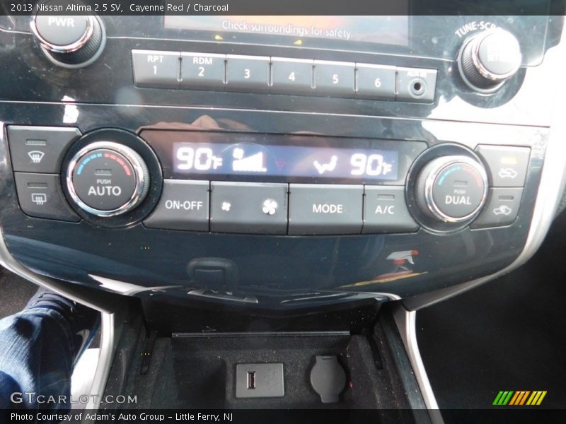 Cayenne Red / Charcoal 2013 Nissan Altima 2.5 SV