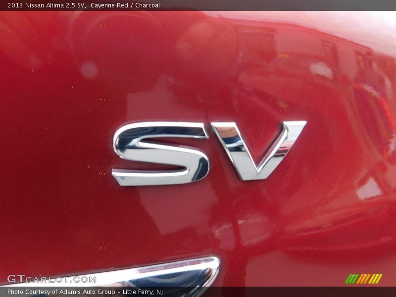 Cayenne Red / Charcoal 2013 Nissan Altima 2.5 SV