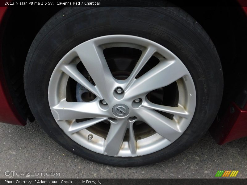 Cayenne Red / Charcoal 2013 Nissan Altima 2.5 SV