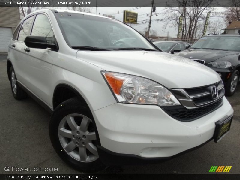 Taffeta White / Black 2011 Honda CR-V SE 4WD
