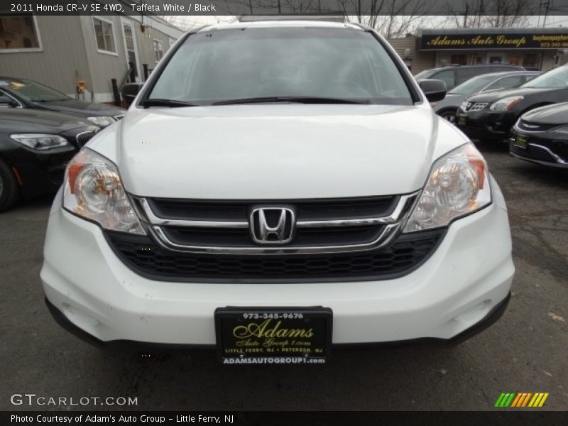 Taffeta White / Black 2011 Honda CR-V SE 4WD