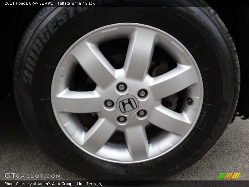 Taffeta White / Black 2011 Honda CR-V SE 4WD