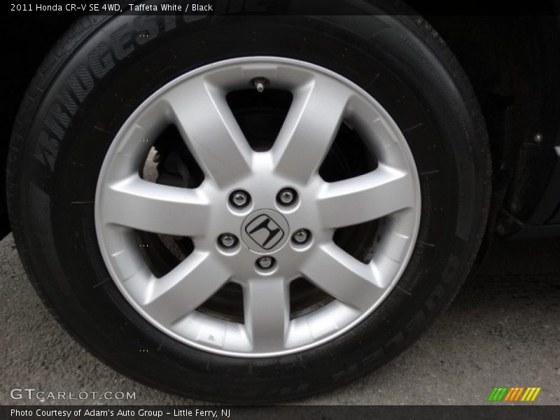 Taffeta White / Black 2011 Honda CR-V SE 4WD
