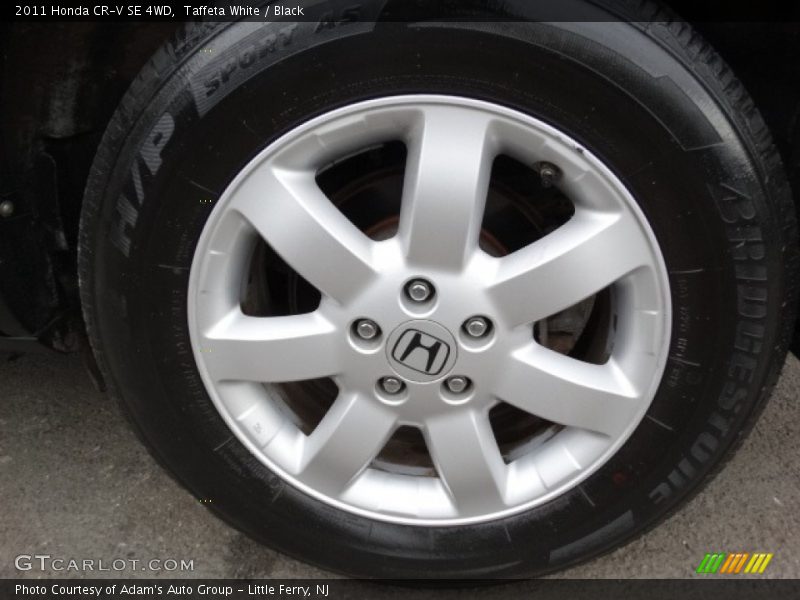 Taffeta White / Black 2011 Honda CR-V SE 4WD