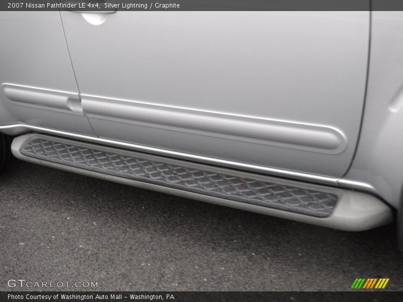 Silver Lightning / Graphite 2007 Nissan Pathfinder LE 4x4