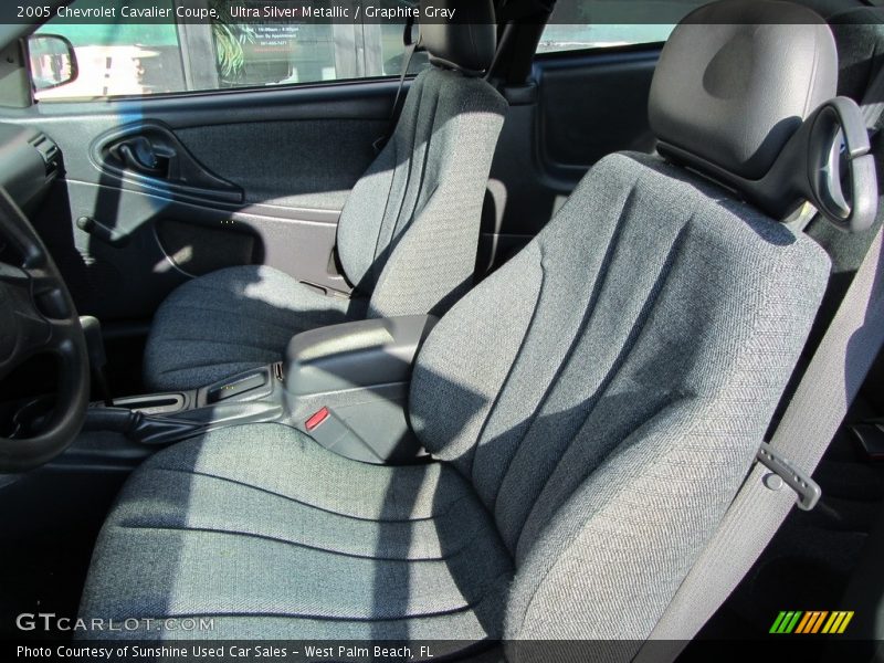 Ultra Silver Metallic / Graphite Gray 2005 Chevrolet Cavalier Coupe