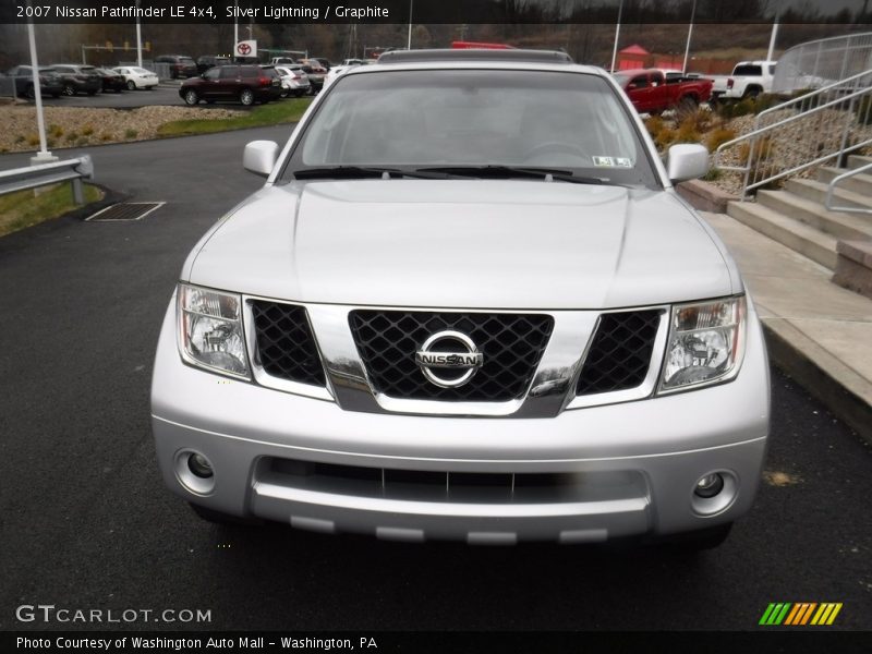 Silver Lightning / Graphite 2007 Nissan Pathfinder LE 4x4