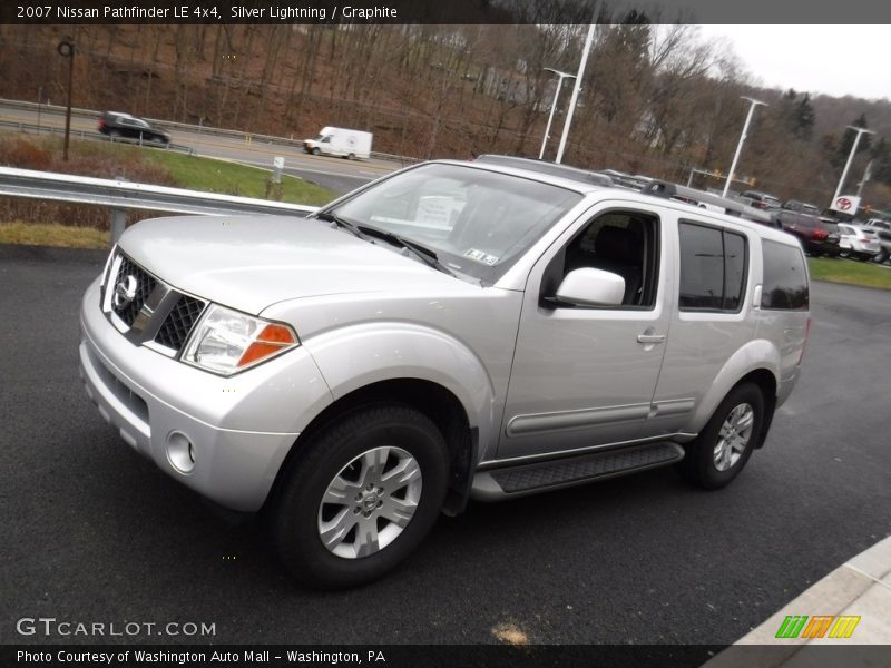 Silver Lightning / Graphite 2007 Nissan Pathfinder LE 4x4