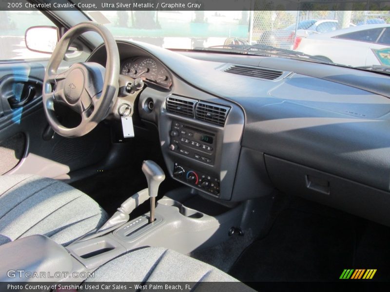 Ultra Silver Metallic / Graphite Gray 2005 Chevrolet Cavalier Coupe