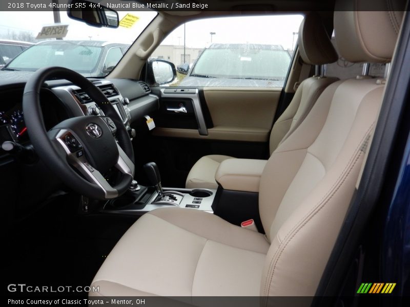 Nautical Blue Metallic / Sand Beige 2018 Toyota 4Runner SR5 4x4