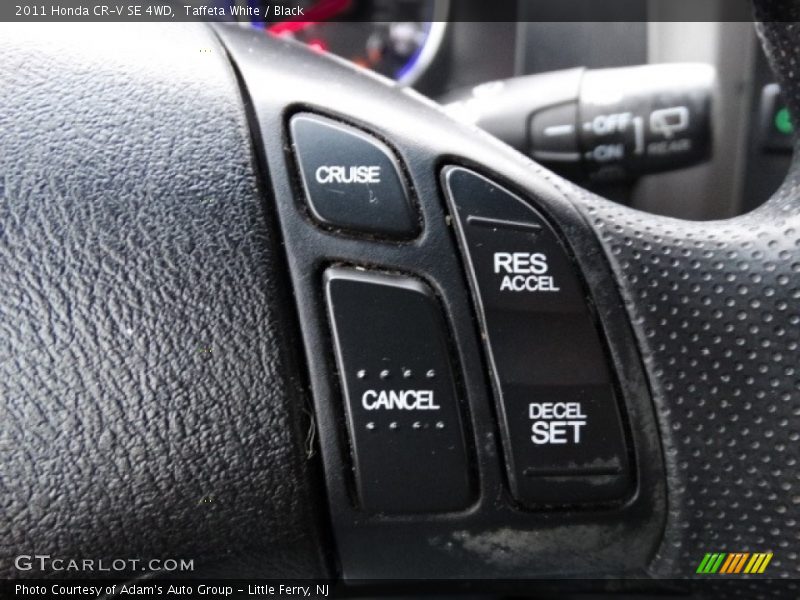 Taffeta White / Black 2011 Honda CR-V SE 4WD