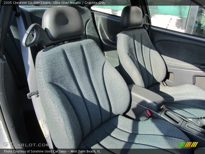 Ultra Silver Metallic / Graphite Gray 2005 Chevrolet Cavalier Coupe