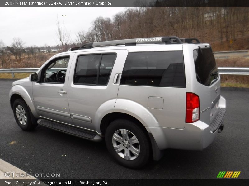 Silver Lightning / Graphite 2007 Nissan Pathfinder LE 4x4