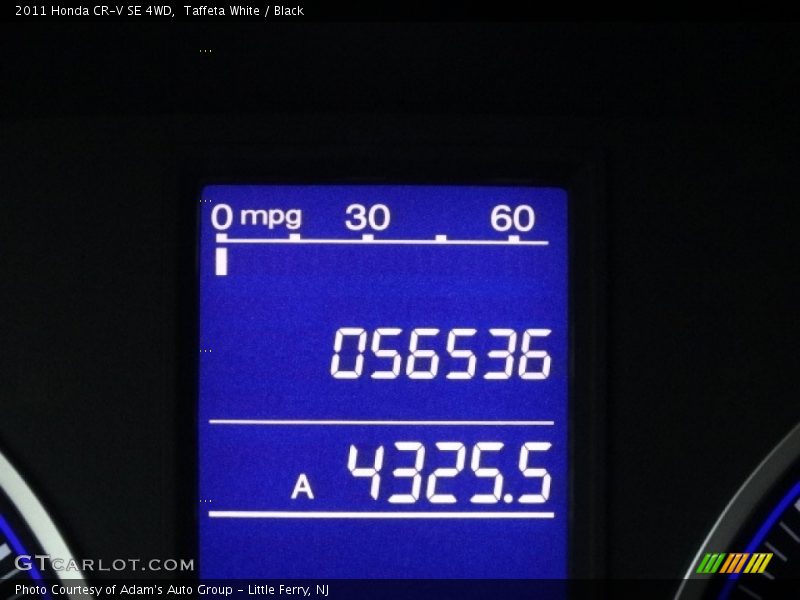 Taffeta White / Black 2011 Honda CR-V SE 4WD
