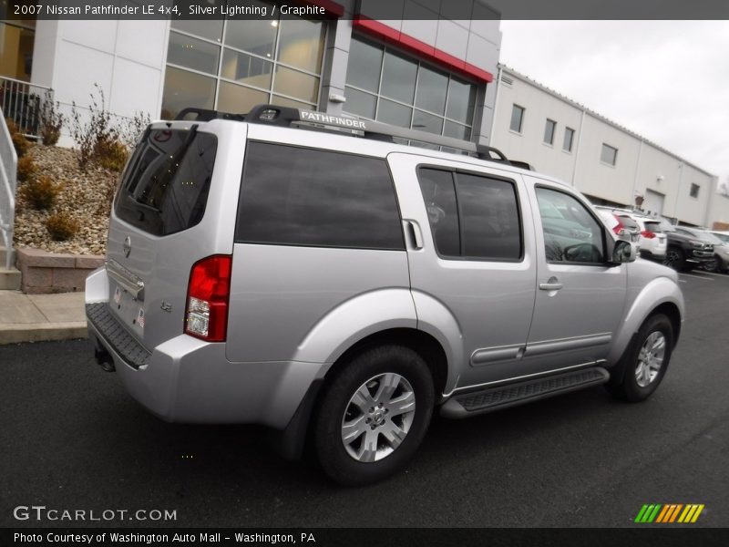 Silver Lightning / Graphite 2007 Nissan Pathfinder LE 4x4