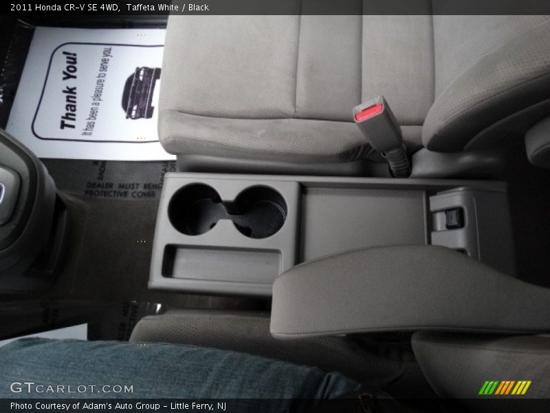 Taffeta White / Black 2011 Honda CR-V SE 4WD