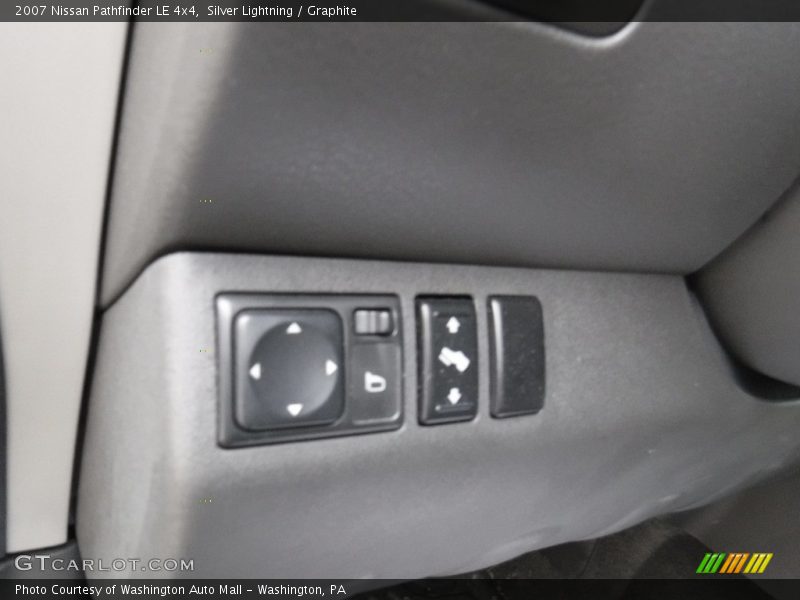Silver Lightning / Graphite 2007 Nissan Pathfinder LE 4x4